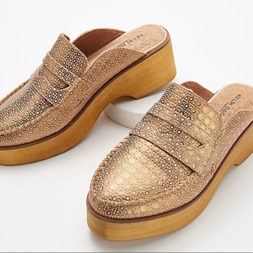 Kelsi Dagger brass clogs size 9.5M